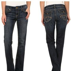 Kut from the Kloth Natalie Mid Rise Bootcut Jeans Size 12